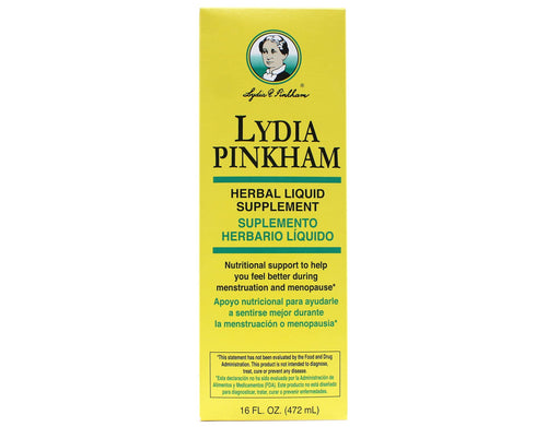 Lydia Pinkham Herbal Liquid Supplement 16 oz (Pack of 10)