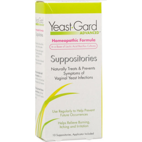 YeastGard Advanced Suppositories, 10-Count Boxes (Pack of 3)