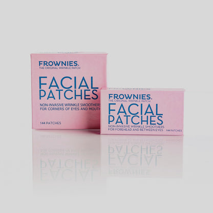 Frownies Forehead & Between Eyes Wrinkle Patches (144 Patches) - Overnight Treatment for Forehead Lines & Eleven Lines