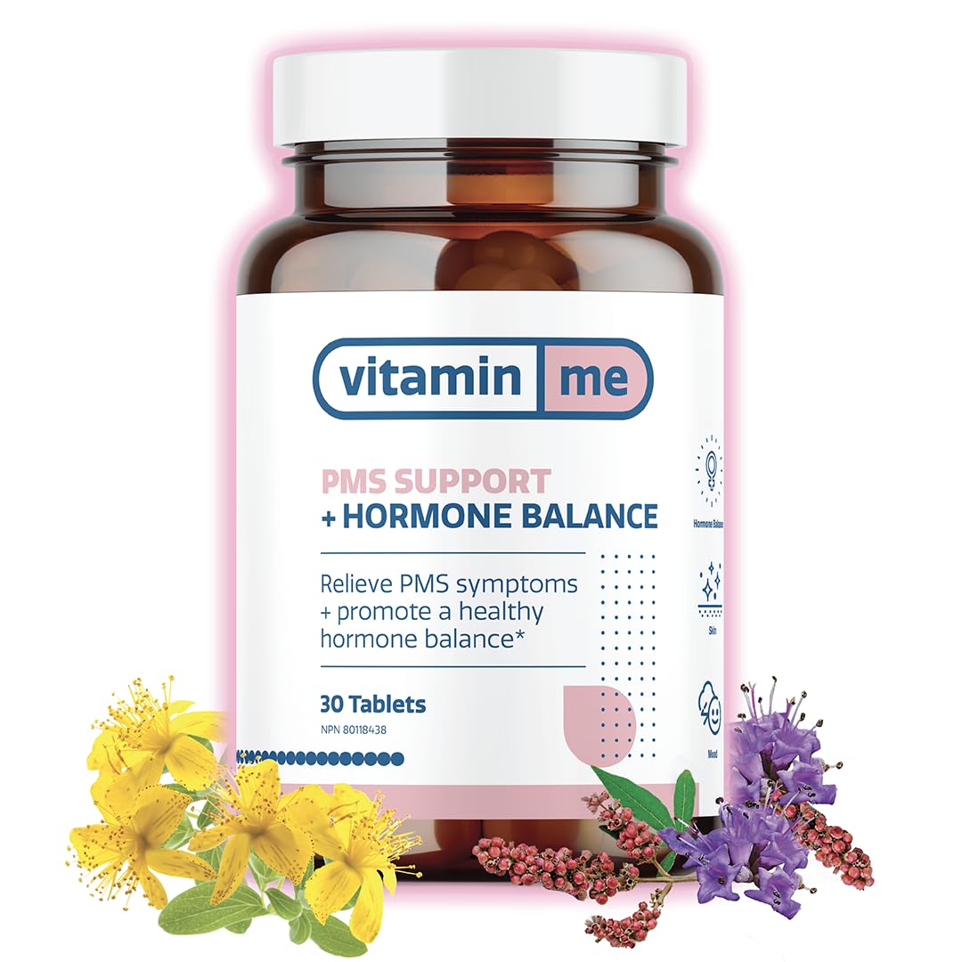 VitaminMe - PMS + Hormone Balance | Balance Estrogen & Support Menopause, Bloating, Acne & PMS Relief