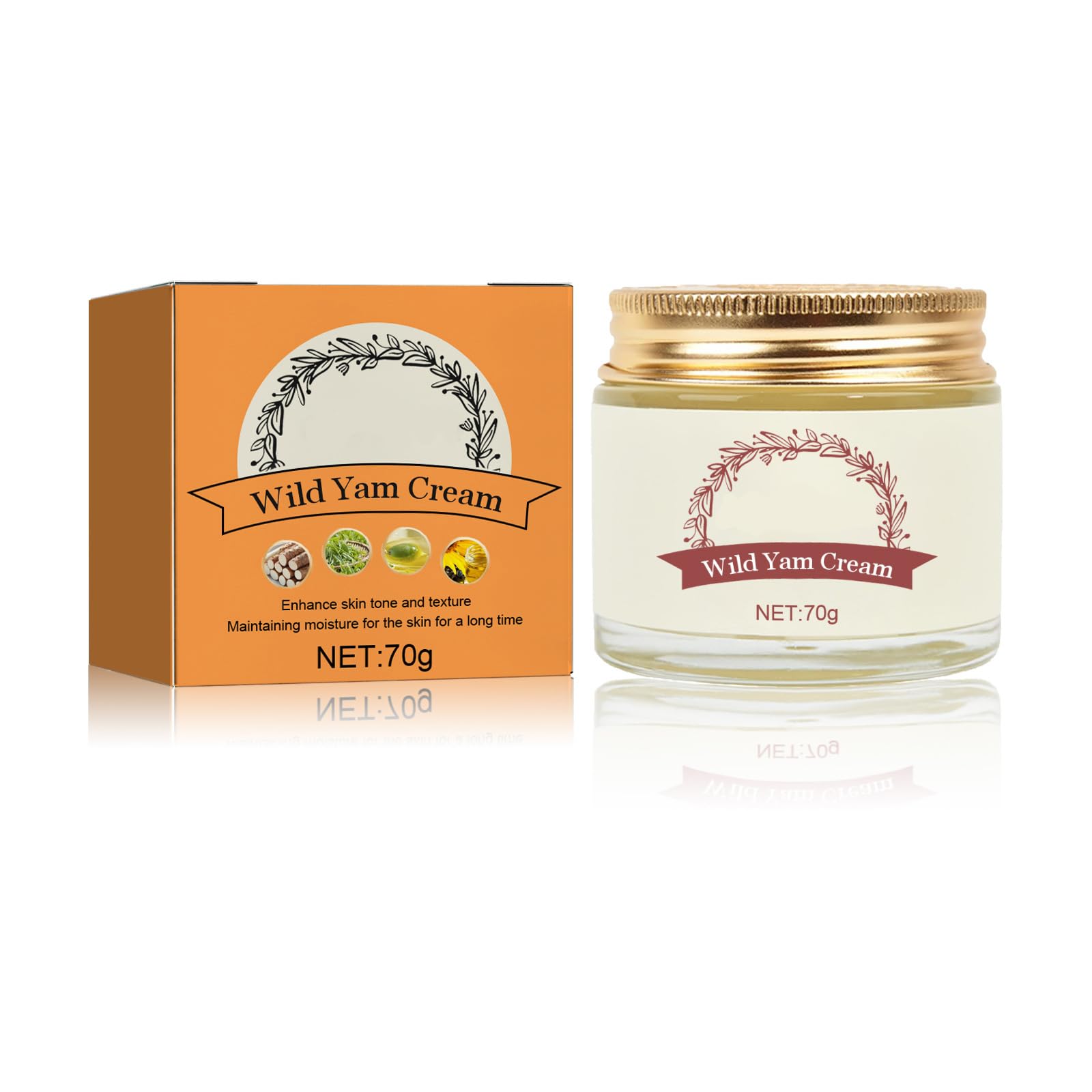 vljsfkh Aniswan Wild Yam Cream, Annas Wild yam Cream, Annas Wild yam Cream Organic, for Hormone Balance
