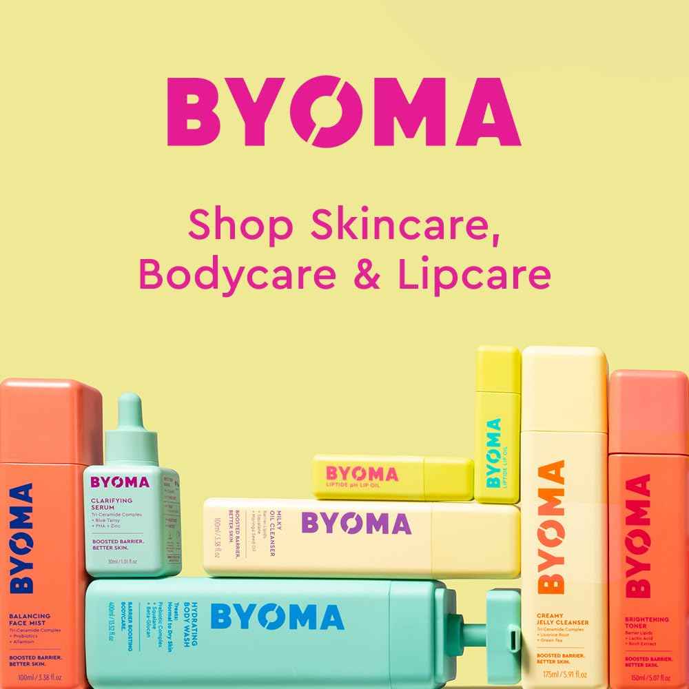 BYOMA Phyto-Mucin Glow Serum - Mucin Face Serum for Glass Skin - Plumps, Primes