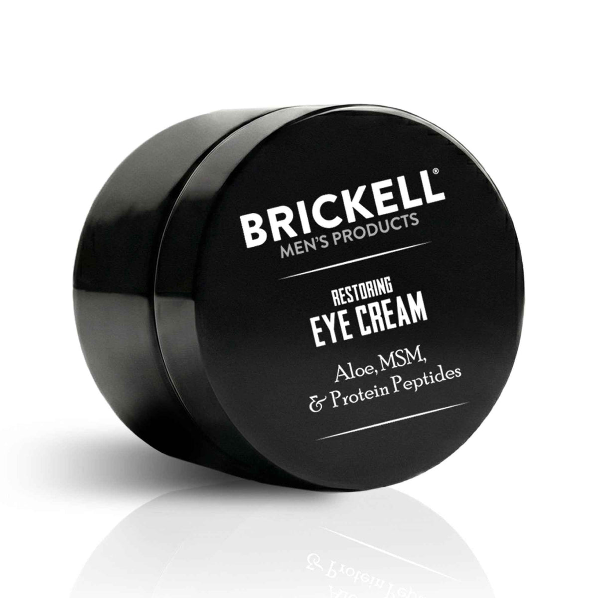 Brickell Men's Restoring Under Eye Cream for Men, Natural and Organic Anti Aging Eye Balm To Reduce Puffiness, Wrinkles, Dark Circles
