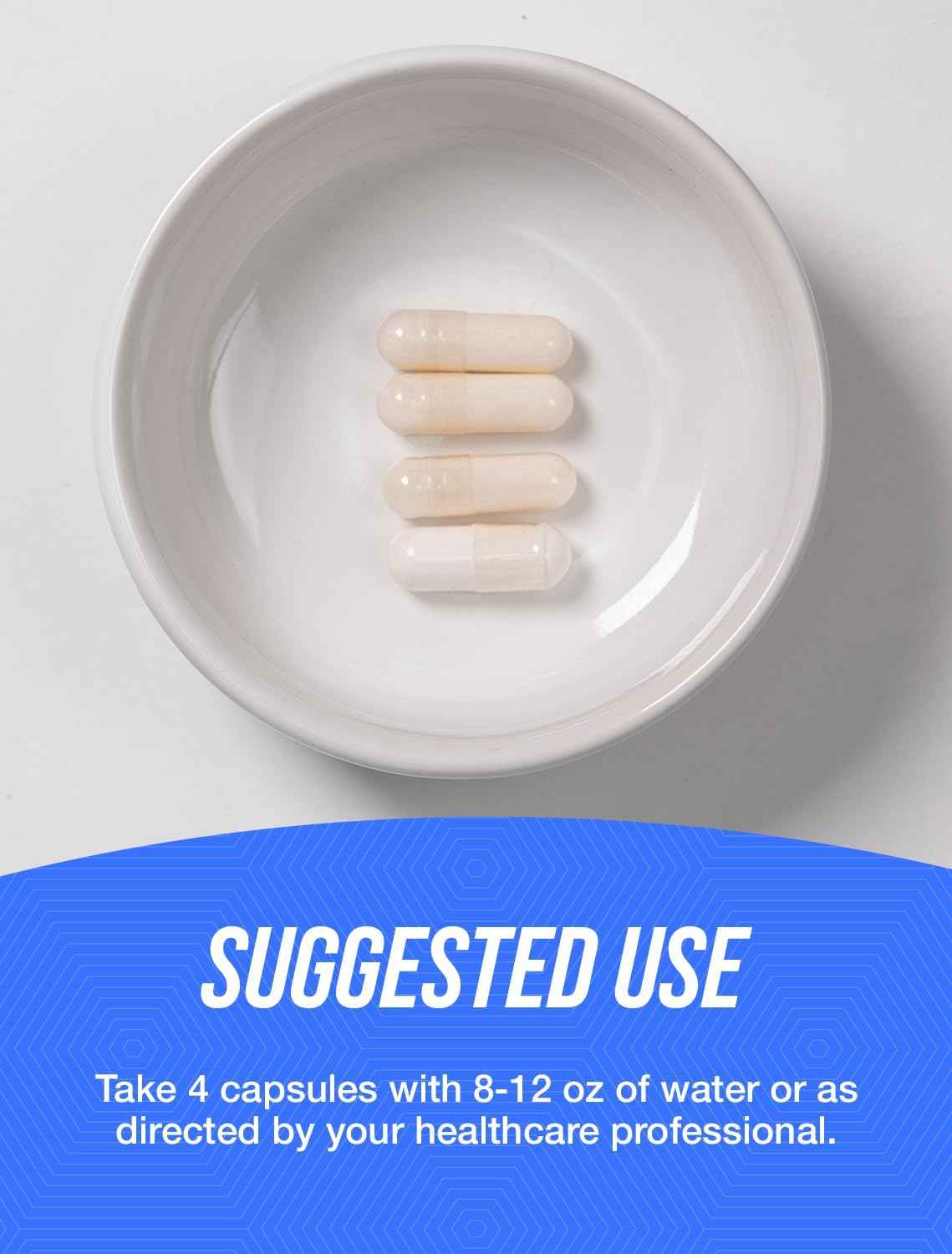 BulkSupplements.com Magnesium Malate Capsules - Magnesium Supplement, Magnesium Malate 400mg - Essential & Gluten Free, 4 Capsules per Serving, 240 Count (Pack of 1)