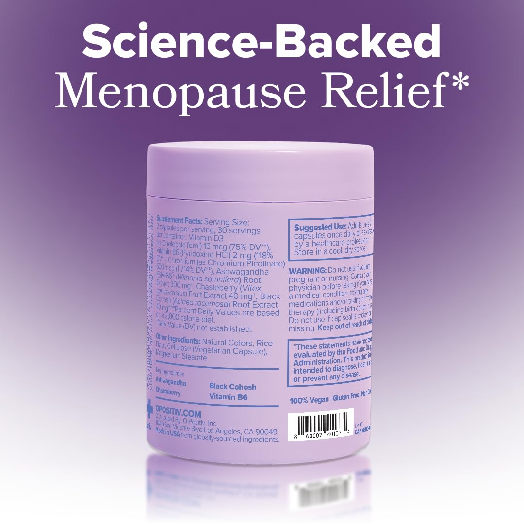 MENO Menopause - Relieve Hot Flashes & Night Sweats - 60-Day Supply