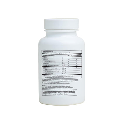 Perelel Omega DHA + EPA with Choline - Prenatal Vitamins for Fetal Heart Health, Brain Support