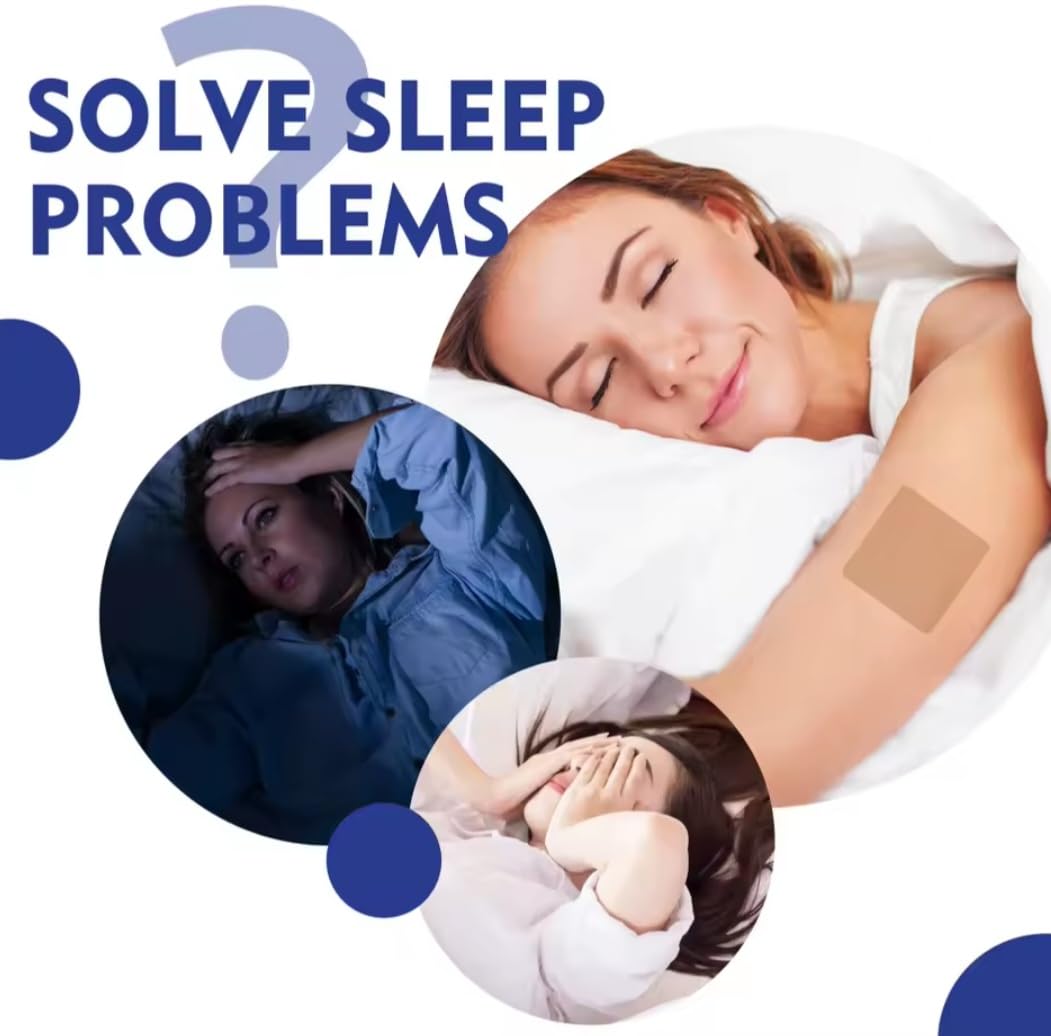 Eelhoe Sleep Aid Patch, Natural Plant Ingredients, Sleep Relief Support