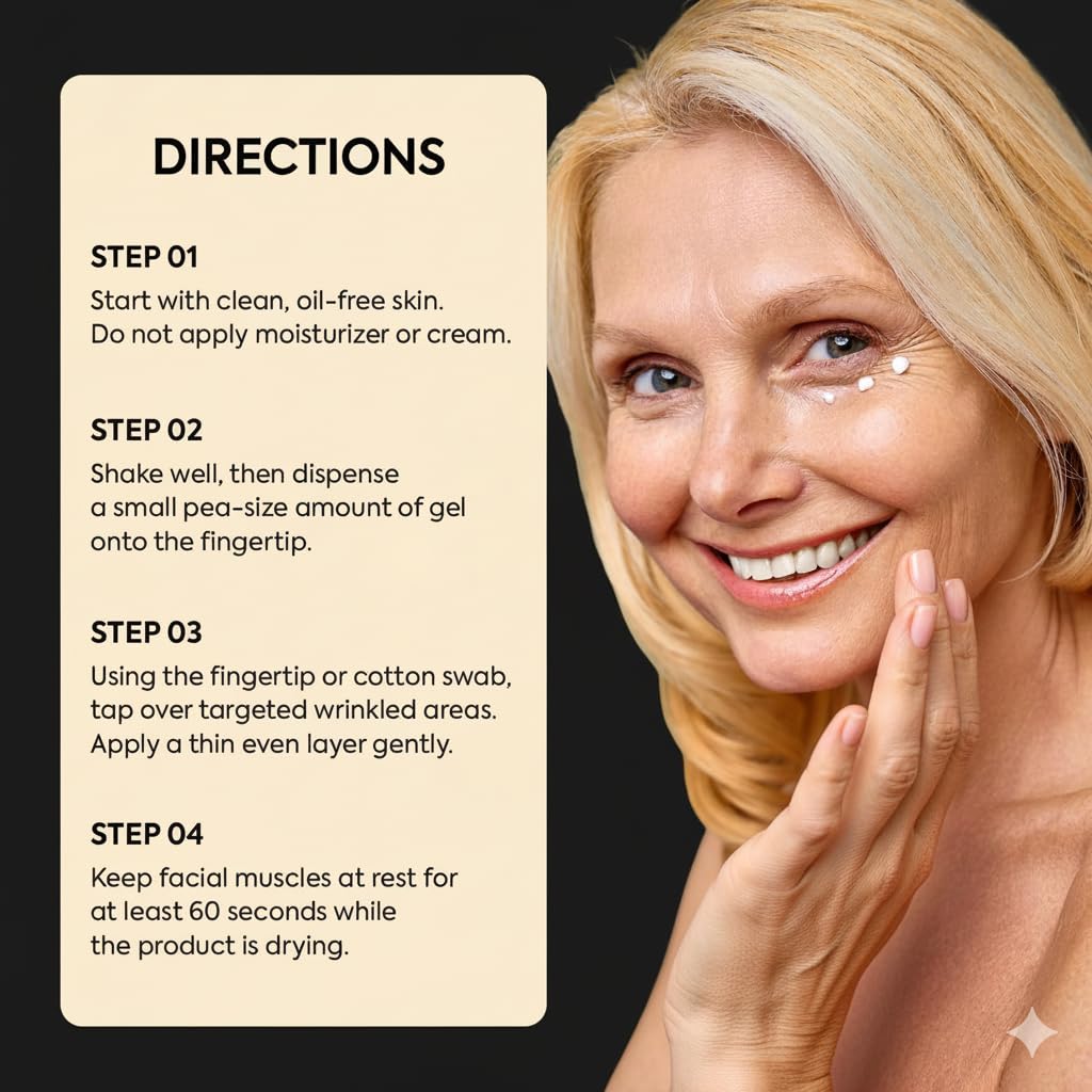 Instant Eye & Face Tightener Cream - 30ml Rapid Lifting Treatment