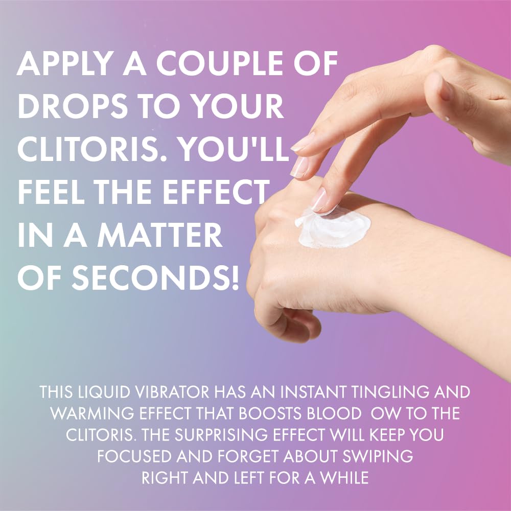 Bijoux Indiscrets Clitherapy Liquid Vibrator, Clitoral Stimulant Gel