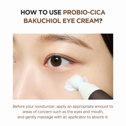 SKIN1004 Madagascar Centella Probio-Cica Bakuchiol Eye Cream (20ml) – Gentle Retinol Alternative for Fine Lines, Firming & Deep Hydration
