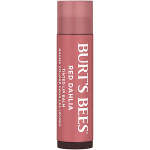 Burt's Bees Lip Tint Balm with Long Lasting 2 in 1 Duo Tinted Balm Formula, Color Infused with Deeply Hydrating Shea Butter for a Natural Looking Buildable Finish, Fiery Red Dahlia (2-Pack) Burt's BeesBuy Supplements Australia