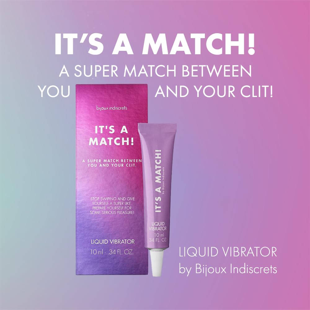 Bijoux Indiscrets Clitherapy Liquid Vibrator, Clitoral Stimulant Gel