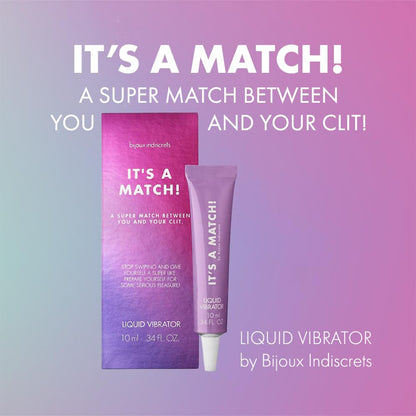 Bijoux Indiscrets Clitherapy Liquid Vibrator, Clitoral Stimulant Gel