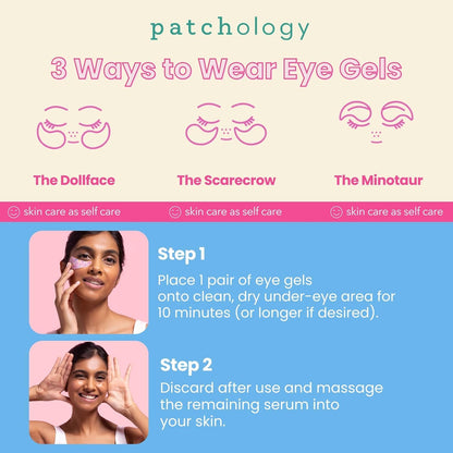 Patchology Eye Want Cake – Hydrating & Smoothing Eye Patches (5-Pack)