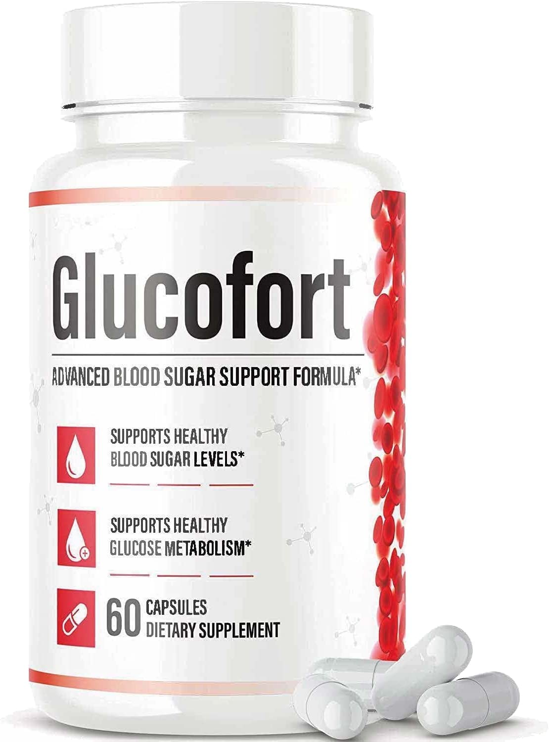 IDEAL PERFORMANCE (Official) Glucofort Supplement Support Formula (1 Pack)