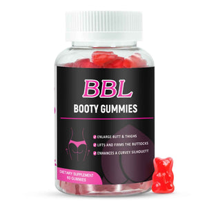 Aromlife BBL Gummies for Women, 60 Count Bear Shape Booty Gummies with Herbal Ingredients, BBL Vitamin Gummy with Fenugreek, Asian Ginseng, Motherwort, Saw Palmetto, Anise Seed & Vitamin C