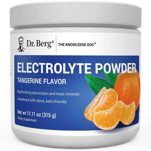Dr. Berg Zero Sugar Hydration Keto Electrolyte Powder - Enhanced w/ 1000 mg of Potassium & Real Pink Himalayan Salt (NOT Table Salt) - Raspberry & Lemon Flavor Hydration Drink Supplement, 100 Servings