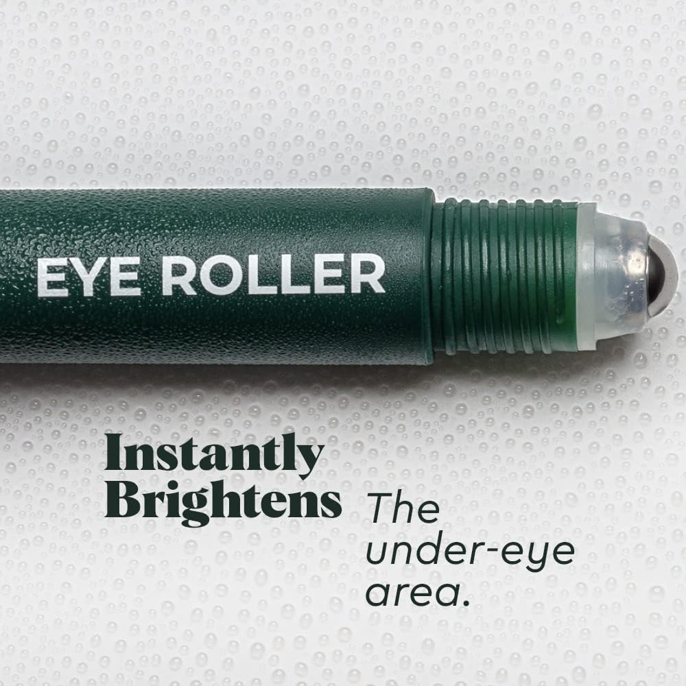 WOLF Project Under Eye Roller – Caffeine, Vitamin C & Peptides Eye Serum for Dark Circles, Puffiness & Fine Lines