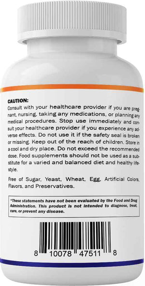 Vitamatic Calcium Supplement 1200mg with D3, K2 & B12, Immune & Bone Health Support - 365 Coated Tablets