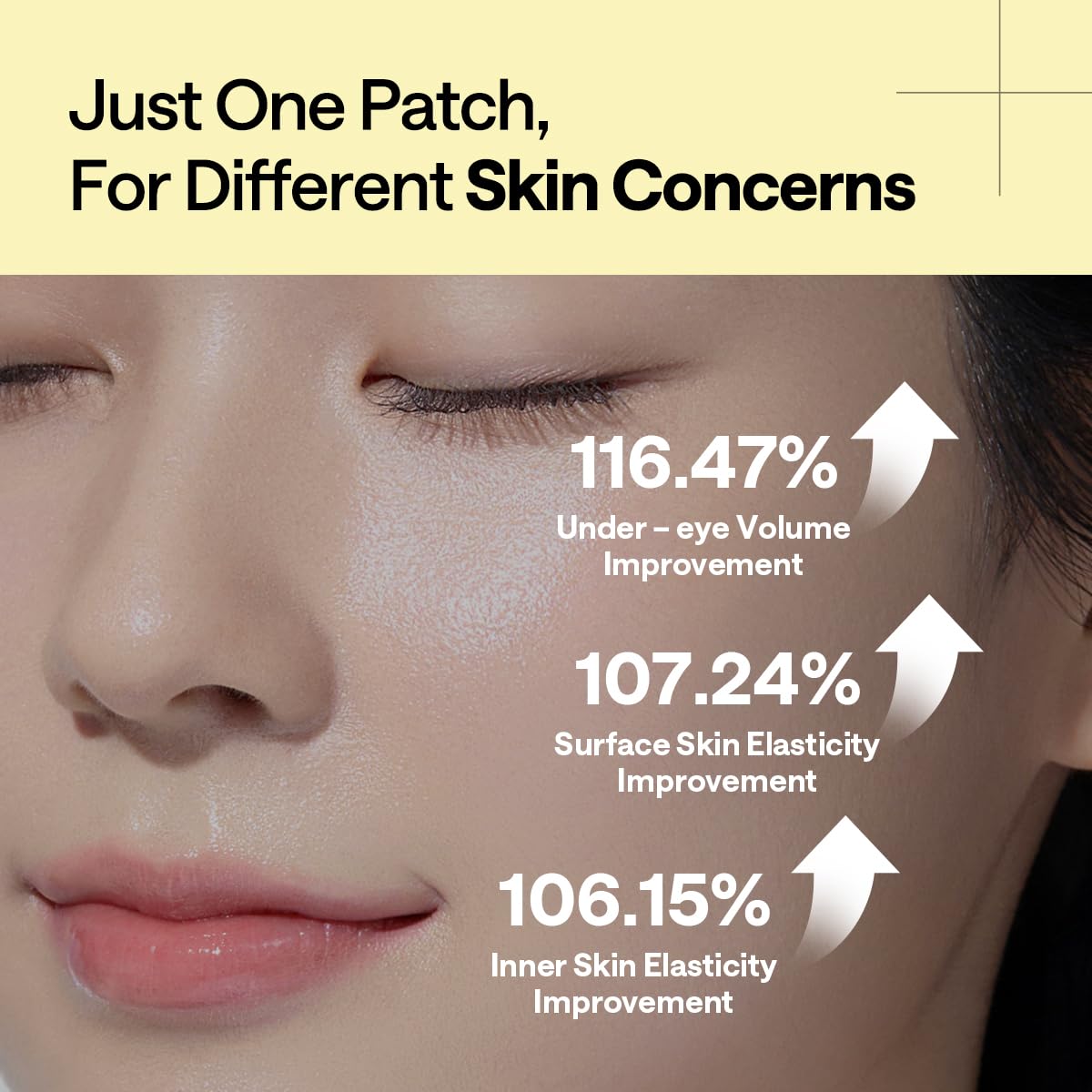 Mediheal Vita Collagen Eye Ampoule Patch (60 Patches) - Korean Hydrogel Pads with 7 Vitamins & 5 Micro Collagen for Brightening