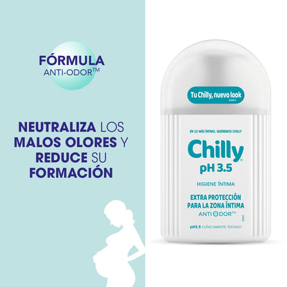 Chilly:"pH 3.5" Extra Protective Intimate Cleanser 6.76 Fluid Ounce (200ml) Package
