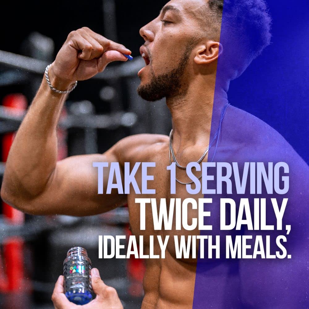 ALPHA LION Gains Candy, Supplement Pills that Support Weight Loss, Appetite Suppressant, Keto-Diet Friendly, Decrease Body Fat, Upgrade Energy & Workout Performance, 60 Capsules (MitoBurn)