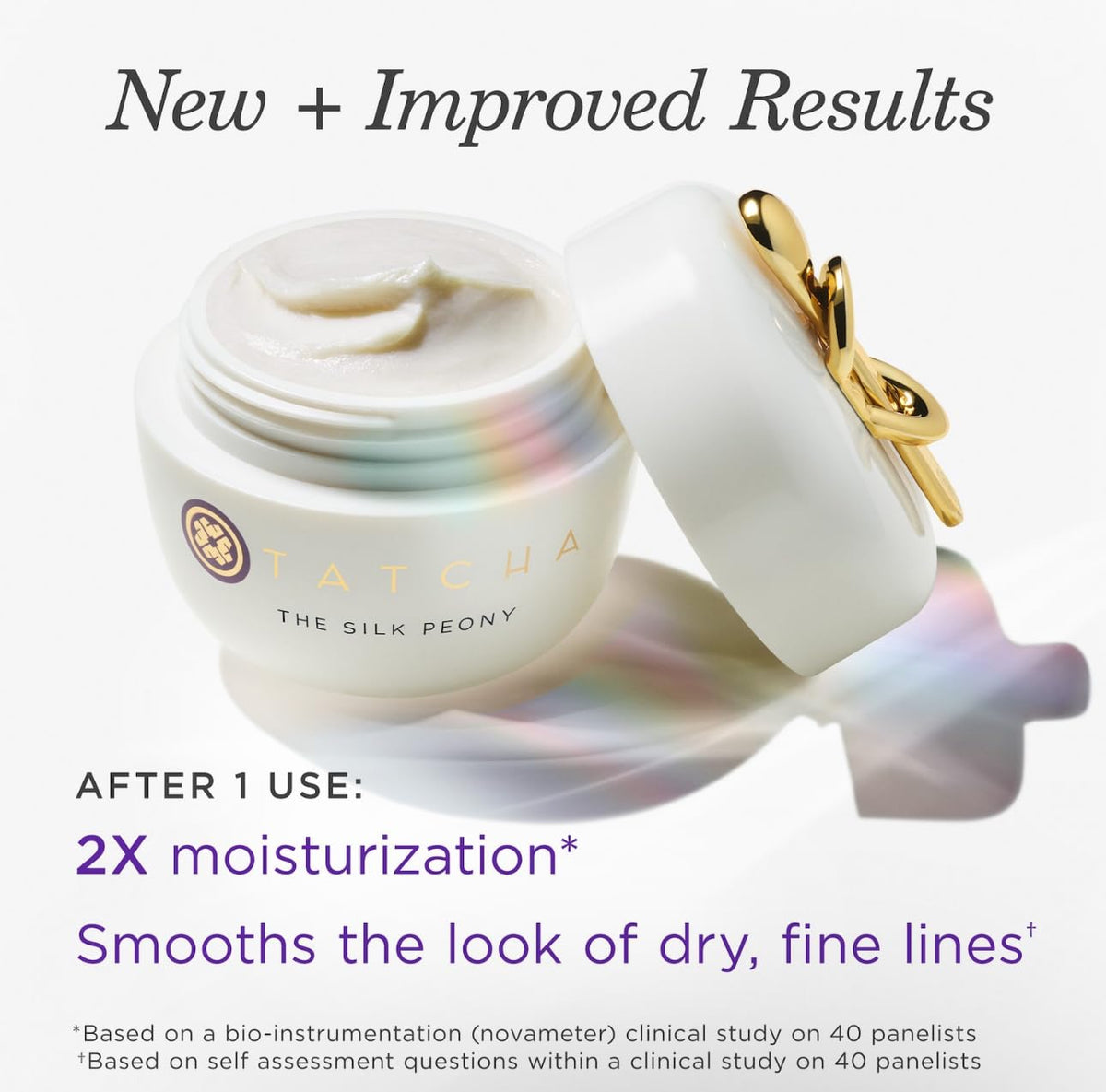 TATCHA The Silk Peony Melting Under Eye Cream - Hydrating & Smoothing (15ml)