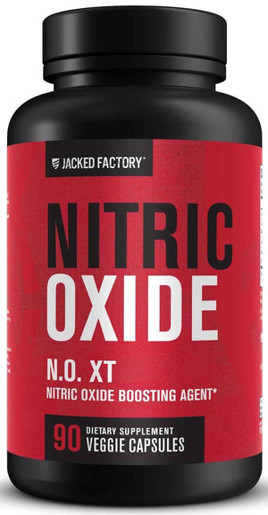 Jacked Factory N.O. XT Nitric Oxide Supplements for Men w/Nitrosigine L Arginine L Citrulline Supplement for Muscle Pumps & Vascularity - Pre Workout Nitric Oxide Booster & Muscle Builder - 90 Caps Jacked FactoryBuy Supplements Australia