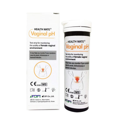 Vaginal Health pH Test Strips Without Swabs - Monitor Vaginal Intimate Health (Pack of 25)