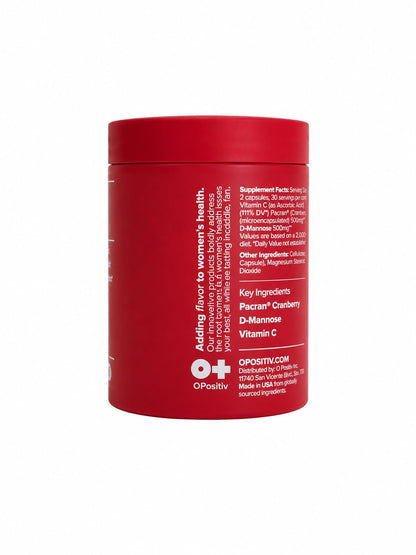 URO Urinary Tract Health Supplement with Pacran Cranberry - 30-Day Supply