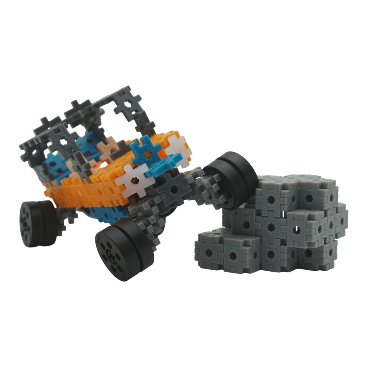 Mechanicals - Off-Road Renegades Blue - 300 Pieces STEM/STEAM Interlocking Connecting Building + Construction Toy, for Open + Imaginative Play Kids Ages 6+