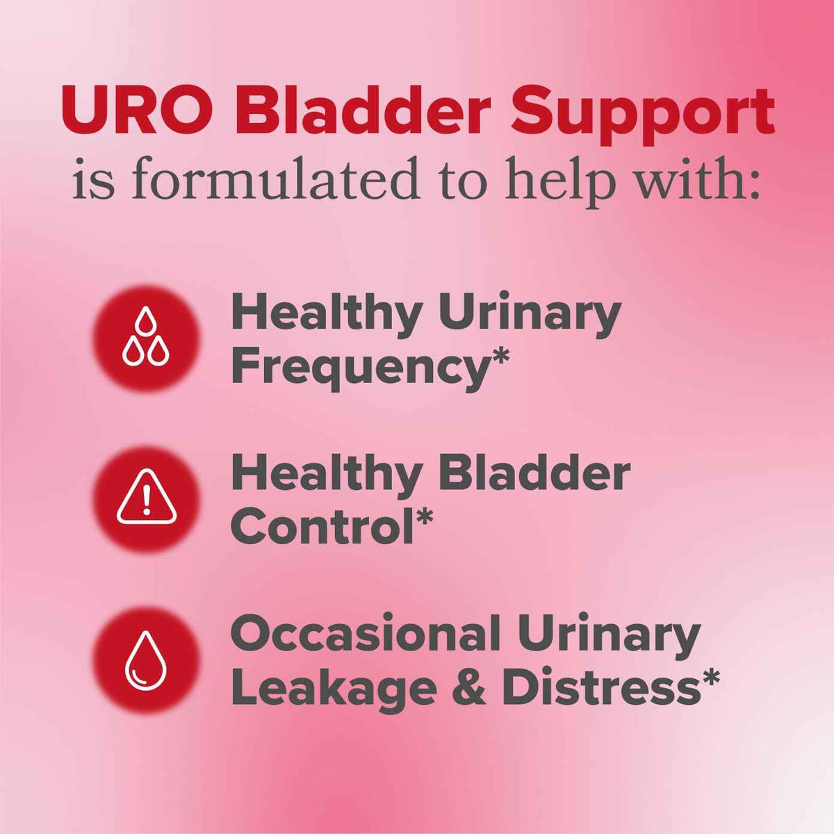 O Positiv URO Bladder Control Supplement for Urinary Urgency, Frequency, Leakage with Pumpkin Seed Extract, Soy Germ Extract