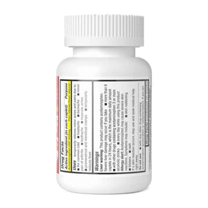 HealthA2Z Pain Relief Extended Release - Acetaminophen 650mg - 8 Hours - Arthiritis Pain - Pain Reliever - Fever Reducer - Contains no Aspirin (100 Count)