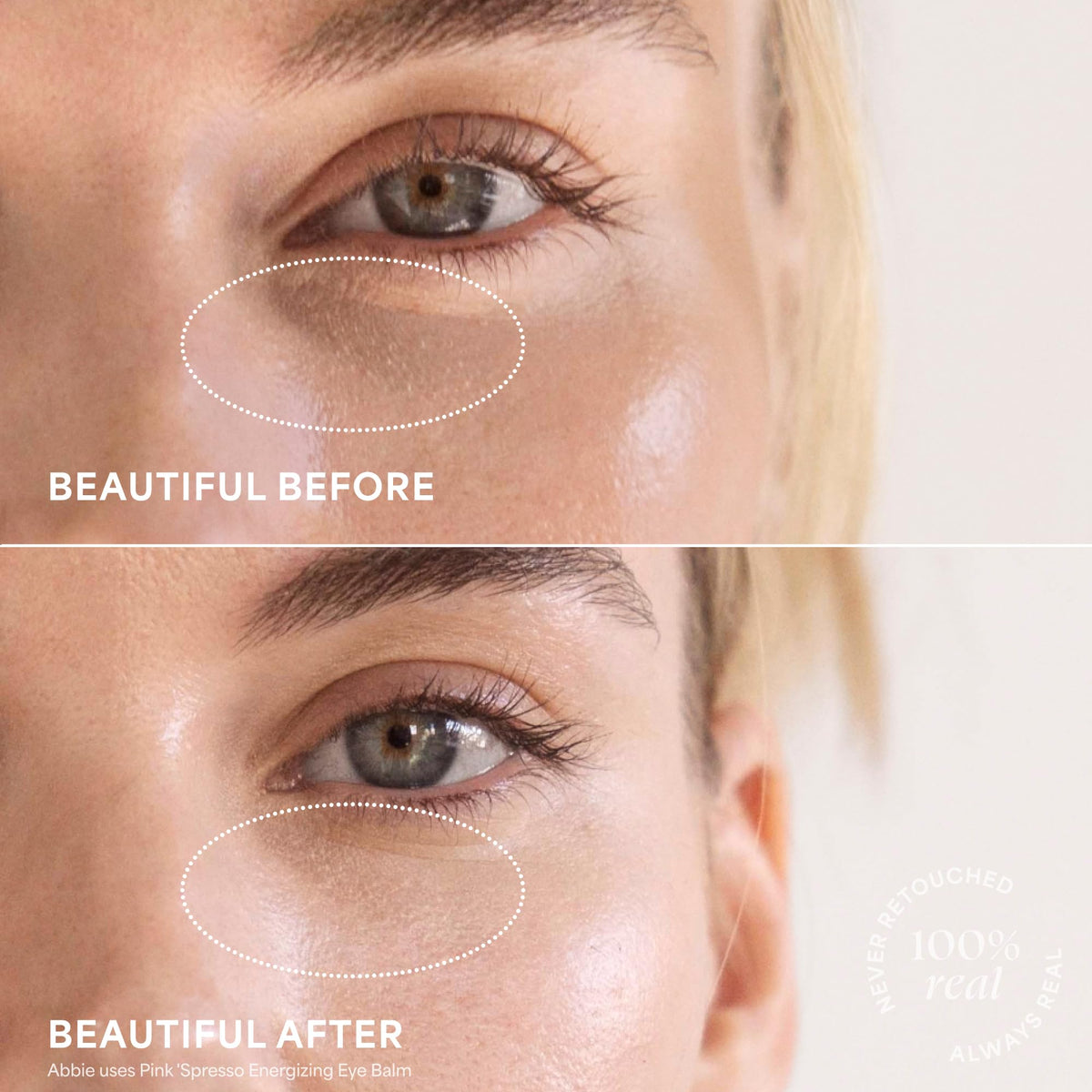 TULA Skin Care ‘Spresso Energizing Eye Balm (Rose Glow) - 10g (0.35 oz) - Rosy Caffeine Eye Stick for Brightening & Dark Circles
