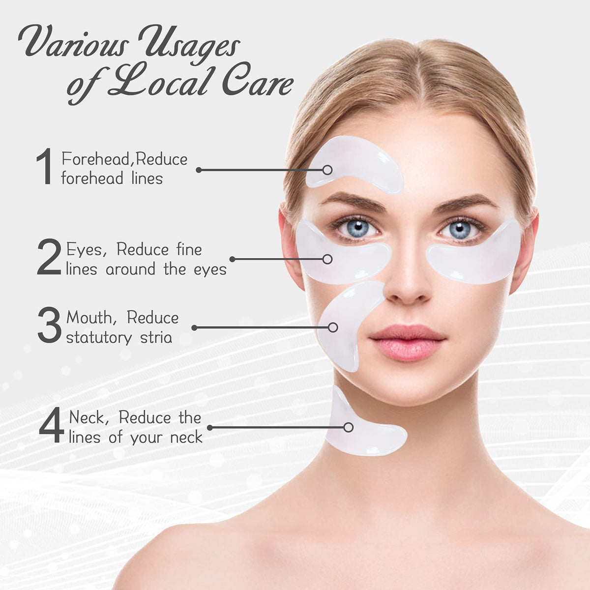 Permotary Crystal Collagen Eye Pads - Deep Hydration (30 Pairs)