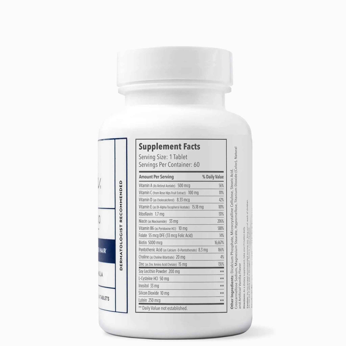Elon Matrix 5000 Complete Multivitamin - Skin, Hair and Nail Growth Vitamins - Healthy Hair Growth Vitamins for Women & Men
