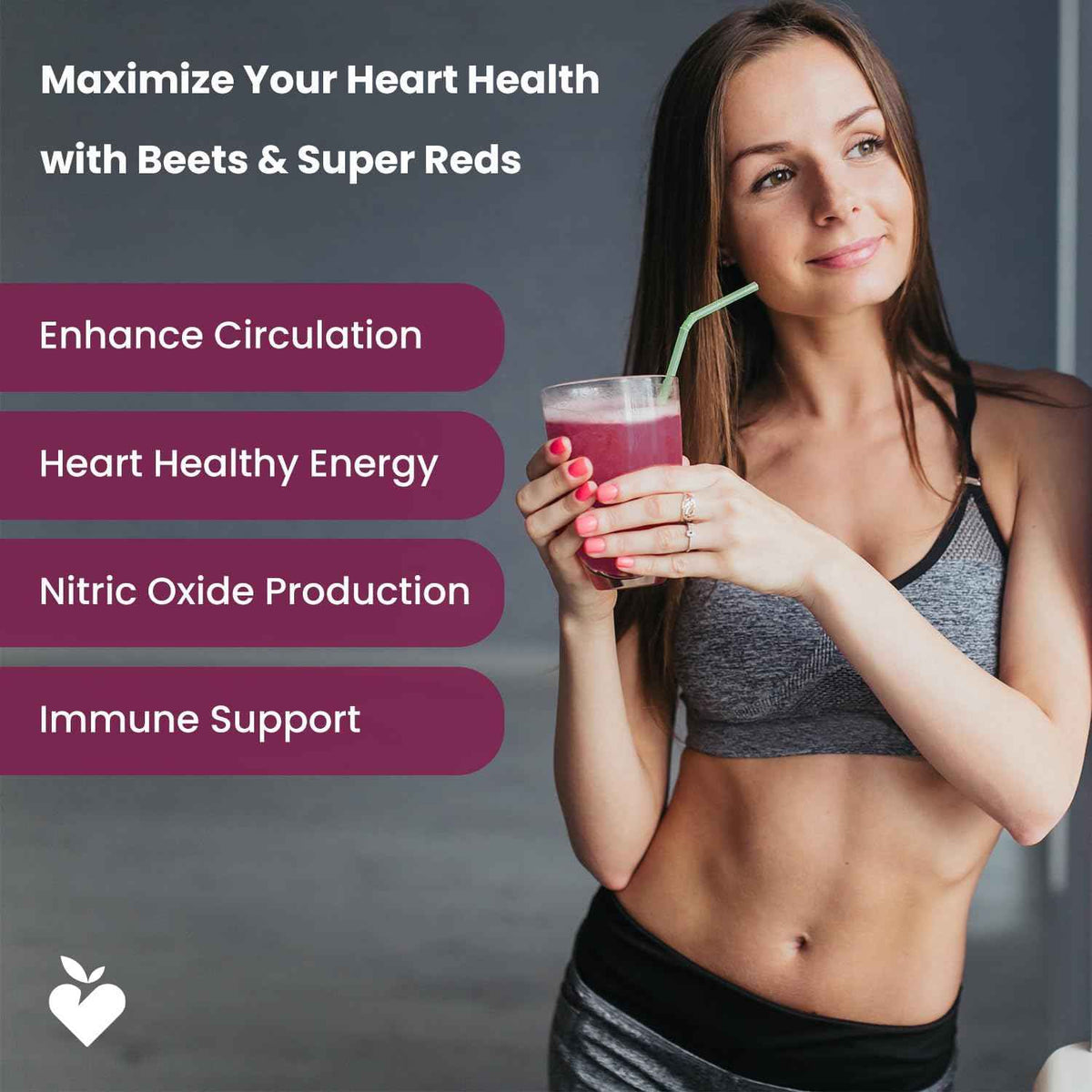NutraChamps Beet Root Powder Circulation Supplement, Superfood Powder Nitric Oxide with Beetroot Juice, Super Reds & Grape Seed Extract, No Sugar Beet Supplement - 8.74 Oz