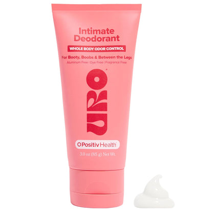 URO Intimate Deodorant - Aluminum Free, Odor & Chafing Control - 3 Oz