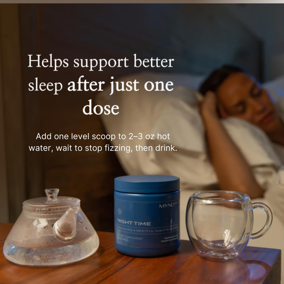 Nu Skin MYND360 Night Time Sleep Aid | Magnesium & Melatonin | 2.7 Oz