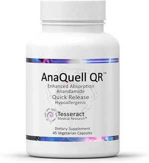 Tesseract Medical Research TetraCumin SR Joint Support Supplement & AnaQuell QR, Stress Relief & Mood Support Supplement