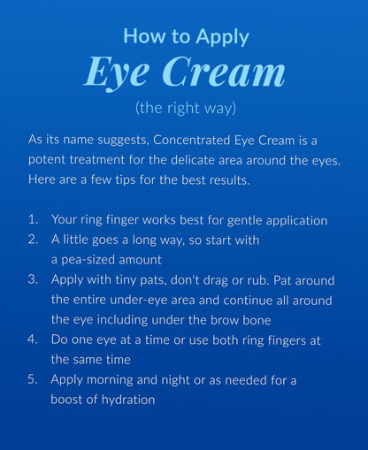 DHC Concentrated Eye Cream - Deep Hydration & Anti-Aging (0.7 oz)