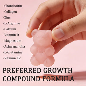ZYGCDZ Growth Gummies for Kids & Teens - Natural Height Support with Vitamin D3, K2, Calcium & Ashwagandha - Bone Strength Supplement for Picky Eaters Ages 5+ (Watermelon Flavor) (1) ZYGCDZBuy Supplements Australia