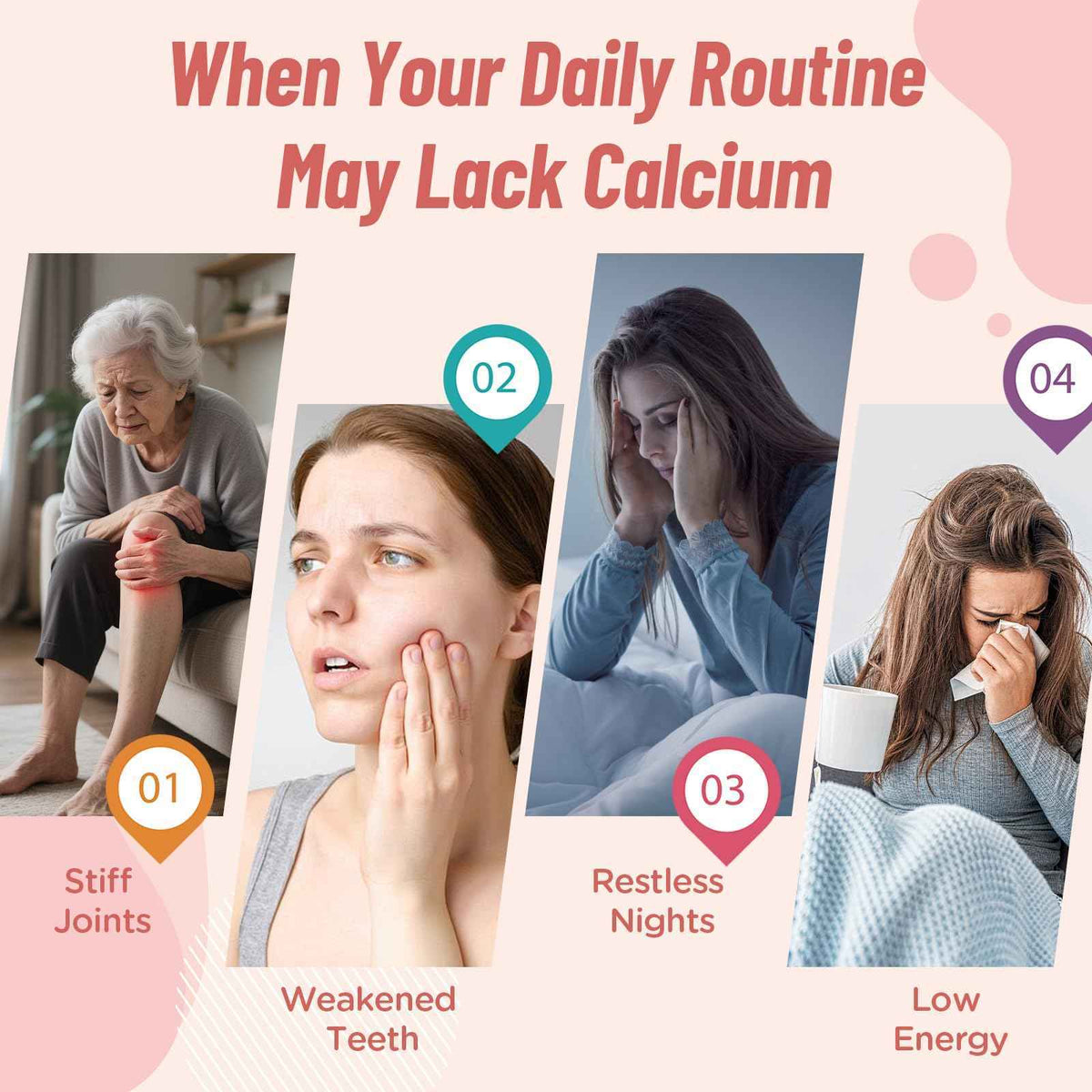 Calcium Gummies for Women - 1500mg Calcium Citrate with Vitamin D3, K2, Magnesium, Zinc, Boron & Soy Isoflavones - Calcium Supplement, Vegan, Zero Sugar, Mixed Fruit Flavors, 360 Count