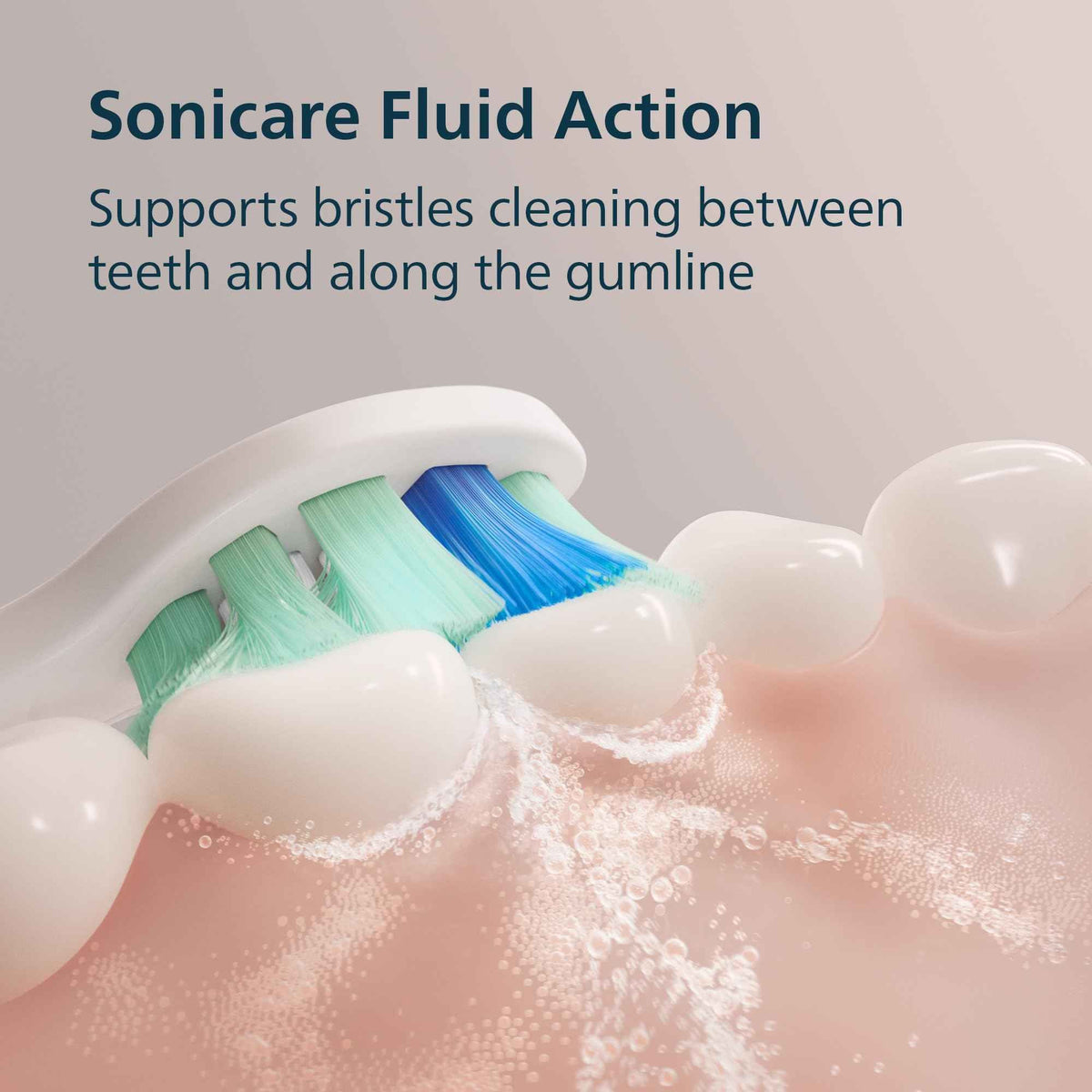 Philips Sonicare 4100 Series Electric Toothbrush - Sonic Toothbrush with Advanced Sonic Technology, Pressure Sensor, Two Intensity Settings,