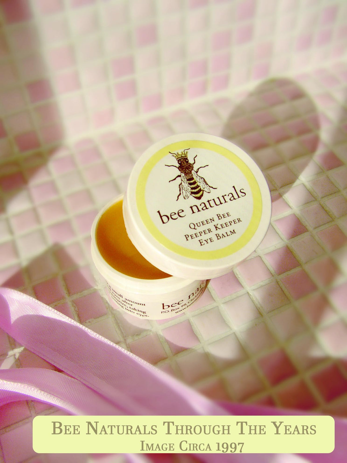 Bee Naturals Queen Eye Balm Duo – Peeper Keeper Under Eye Balm with Vitamin E & Natural Oils for Wrinkles, Fine Lines & Crow’s Feet (2 Pack)