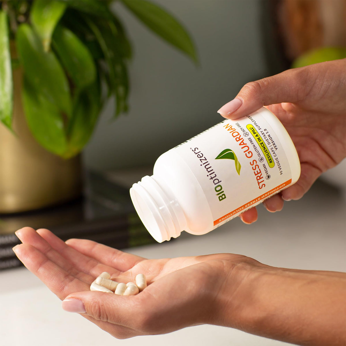 BIOptimizers Stress Guardian - Stress Relief Capsule - Rest Support Management - 90 Capsules