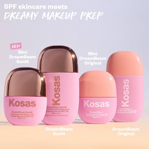 Kosas DreamBeam SPF 40 Mineral Sunscreen for Face + Makeup Prep – Lightweight Hydrating Sun Protection, 40 ml KosasBuy Supplements Australia