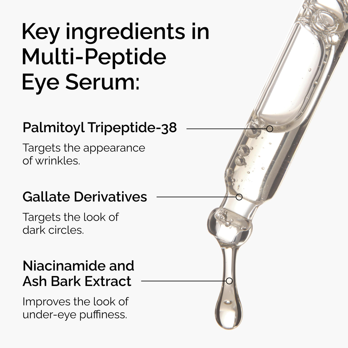 The Ordinary Multi-Peptide Eye Serum – Anti-Aging Eye Serum for Crow’s Feet, Dark Circles & Puffiness (0.5 fl oz)