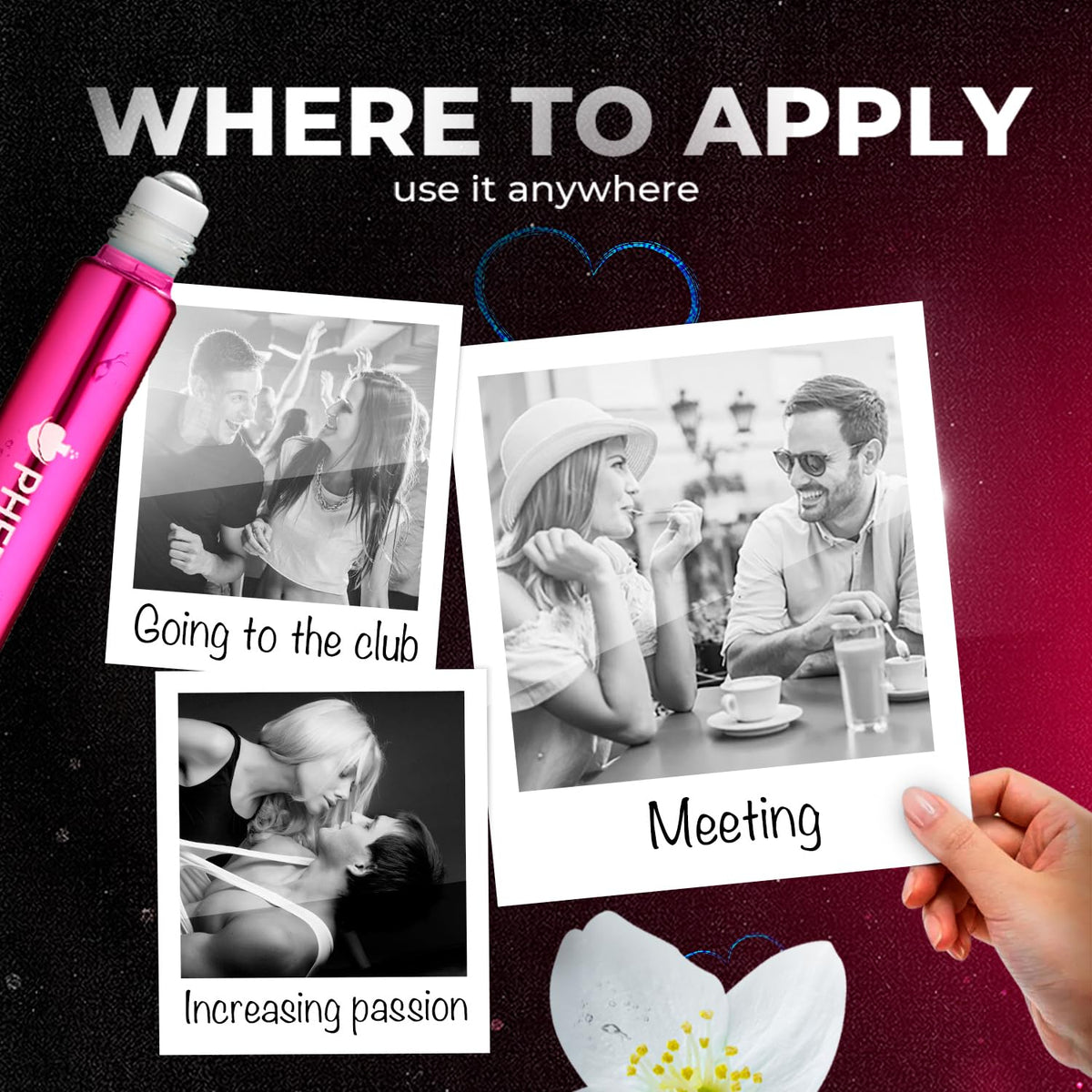Pheromones Perfumes For Women to Attract Men - Best Way to Get Immediate Male Attention - Erotic 10 ml.