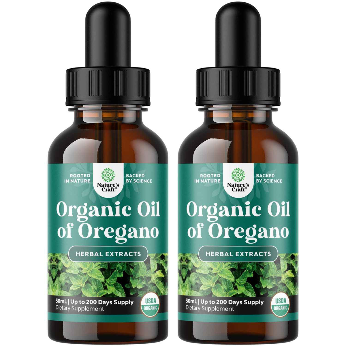 Organic Oregano Oil Drops - Super Concentrated Liquid Oil of Oregano with Carvacrol 60% for Digestion & Immune Support- Liquid Herbal Extract Tincture for Immune Strength & Healthy Intestines -1 Fl Oz